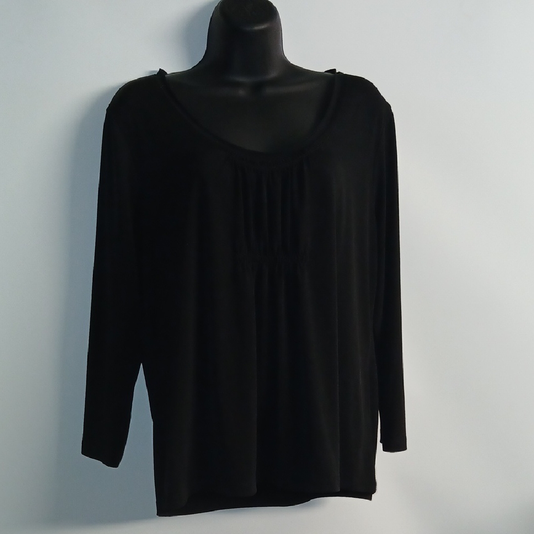 Rafaella Classic Women Blouse Black Size Xl